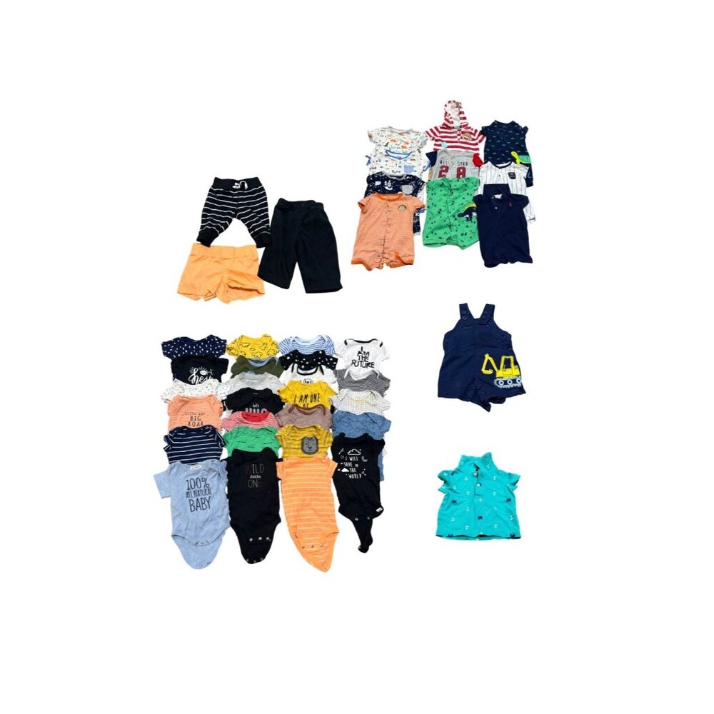 Baby Boy Clothes 0-3‎ mos. Lot (A1)